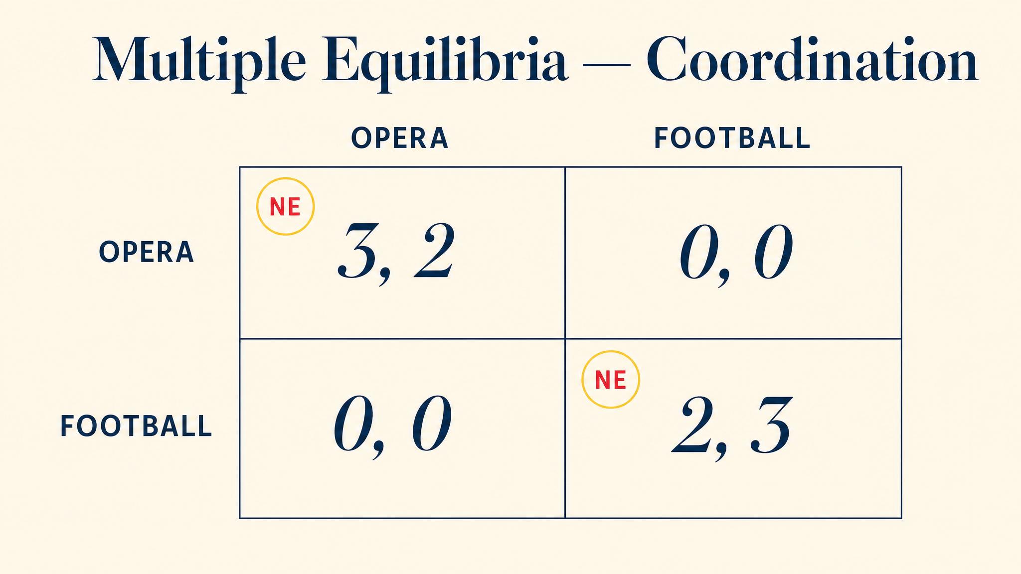 Multiple Equilibria — Coordination