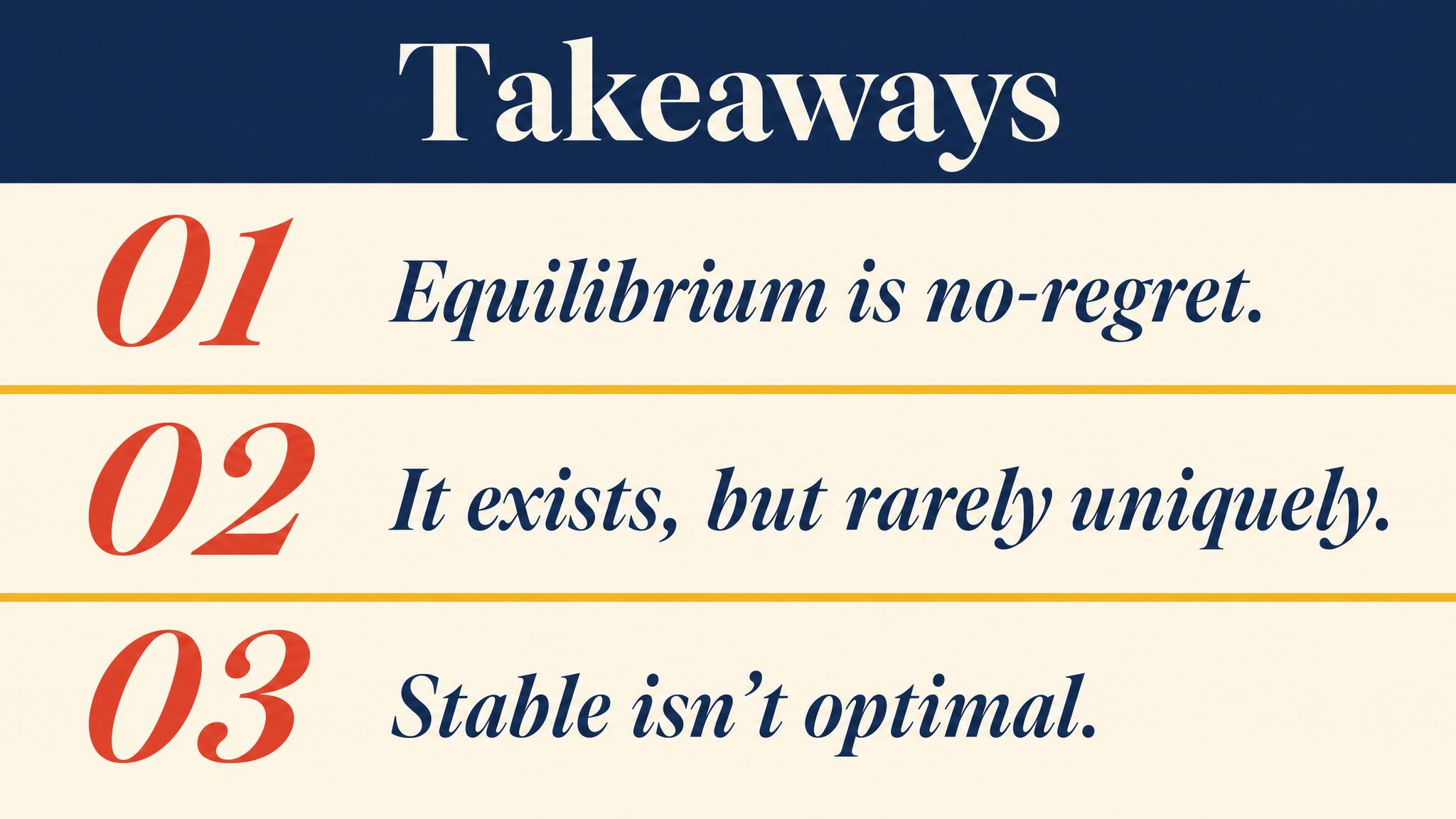 Takeaways