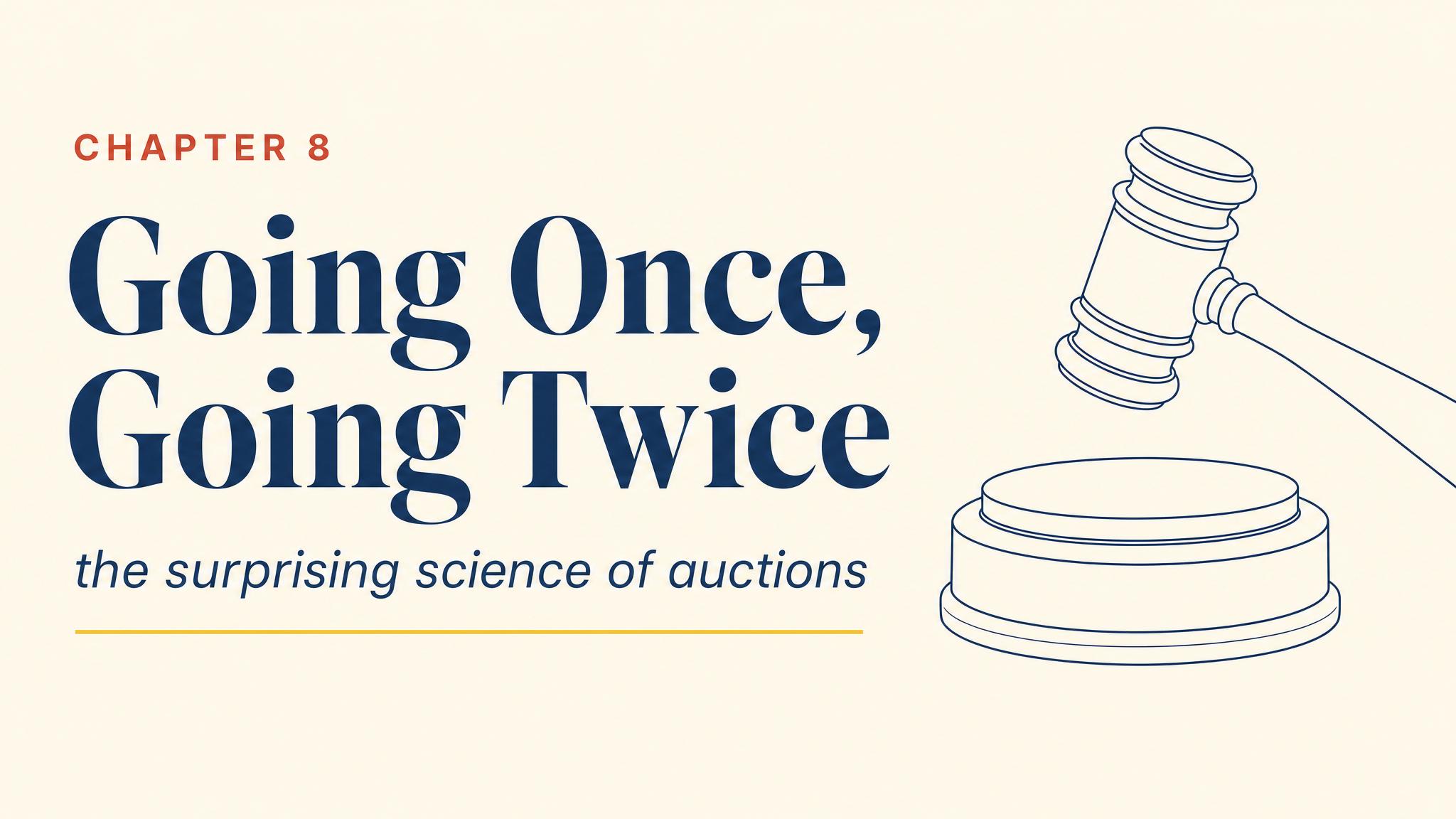 Title — Going Once, Going Twice