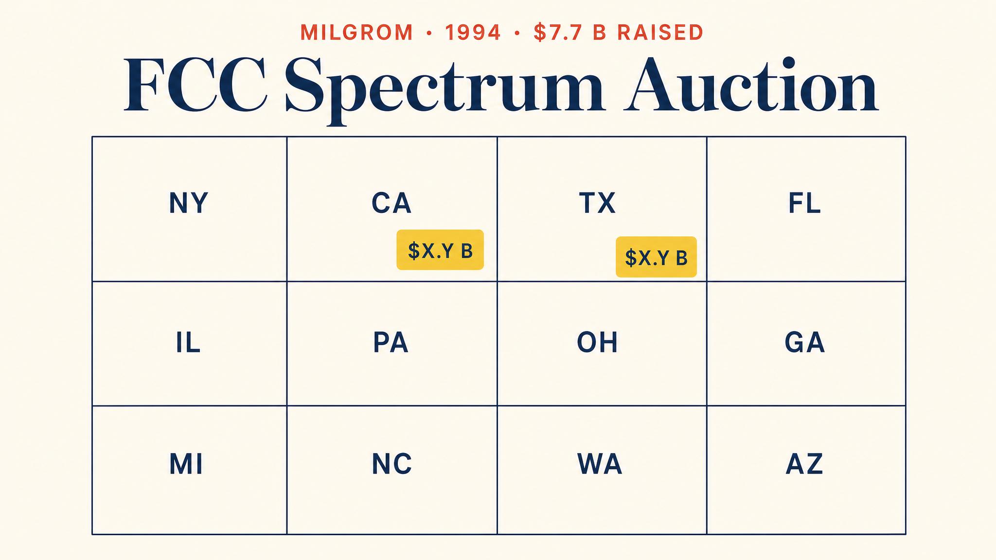 FCC Spectrum Auction — 1994