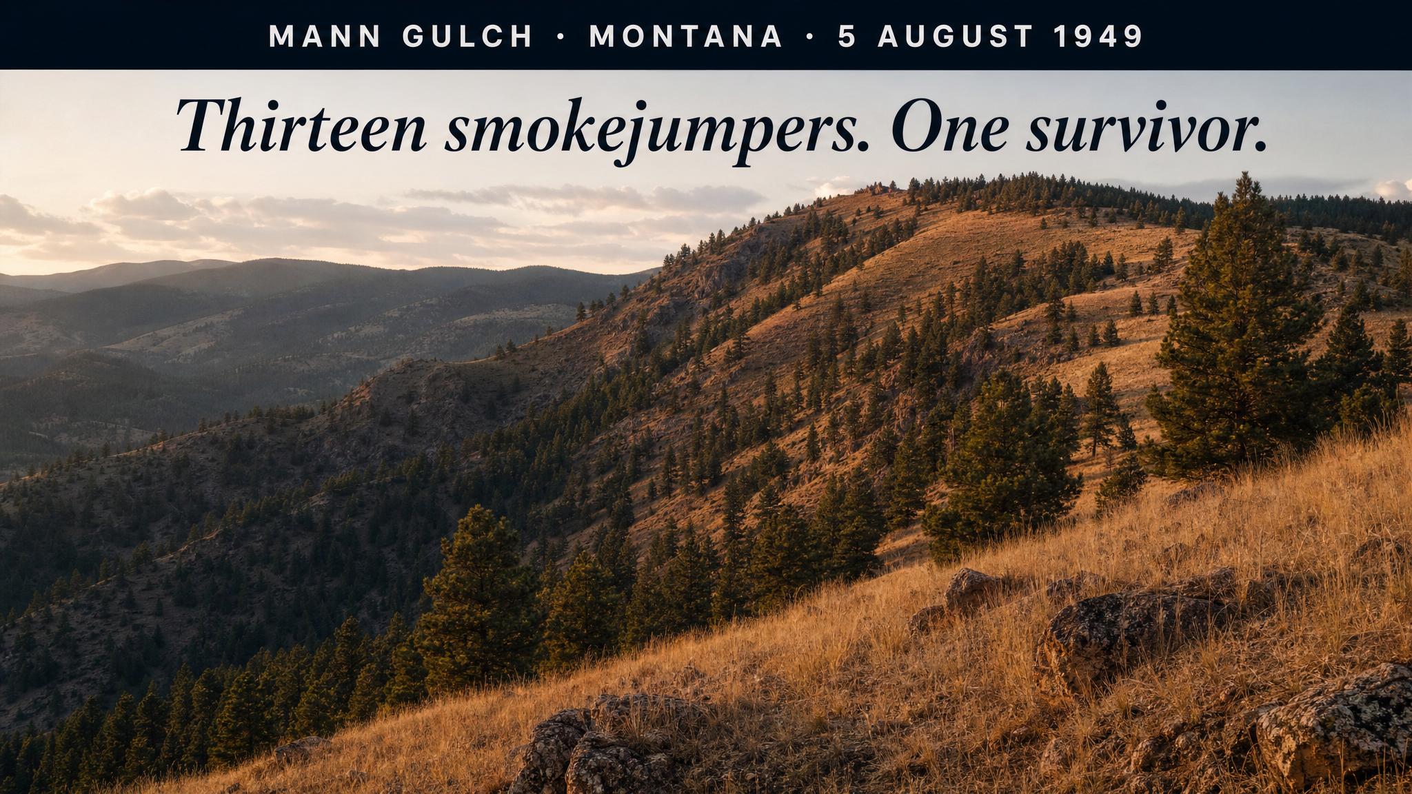 Mann Gulch, August 5, 1949