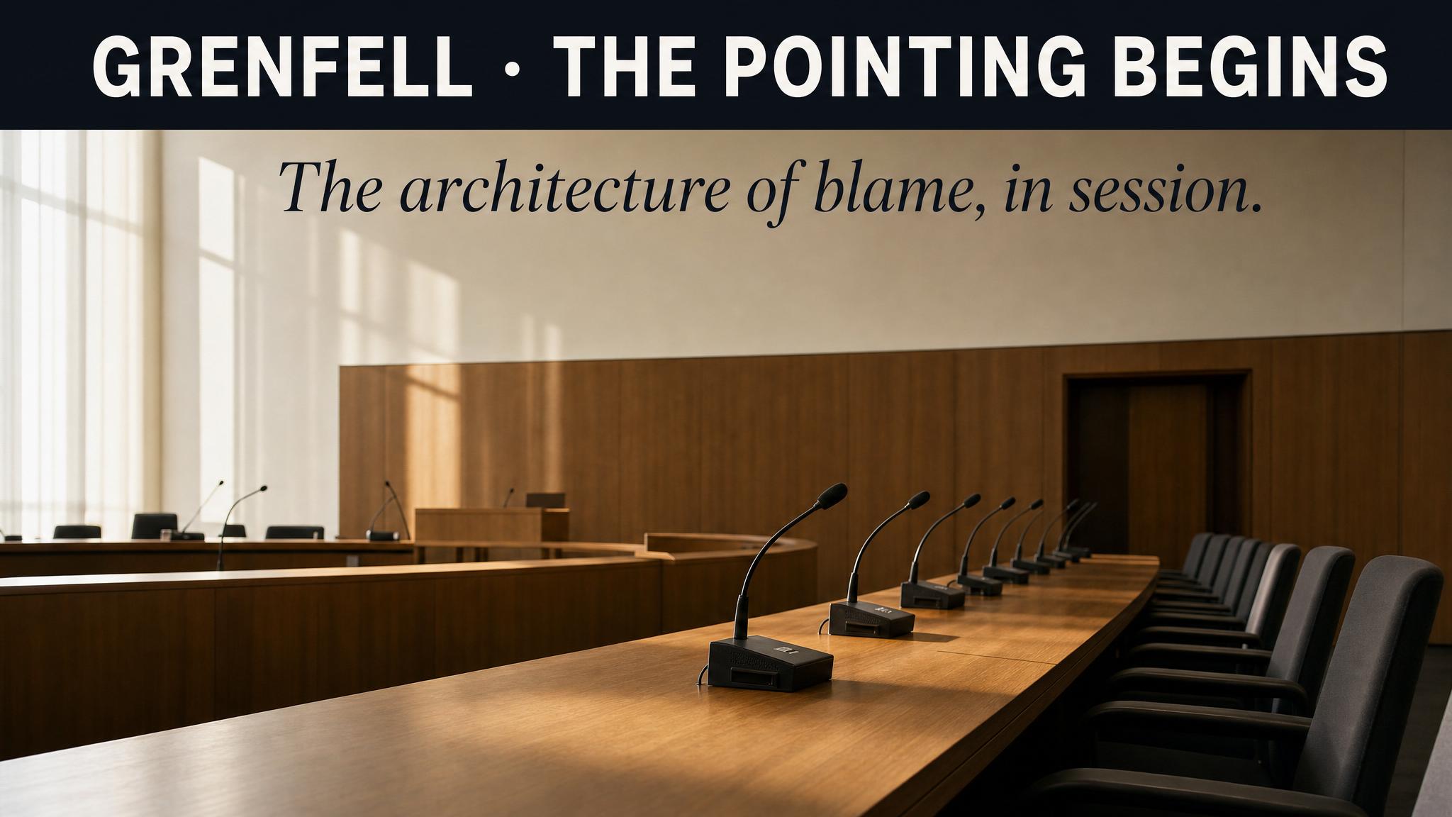 Grenfell — the pointing begins