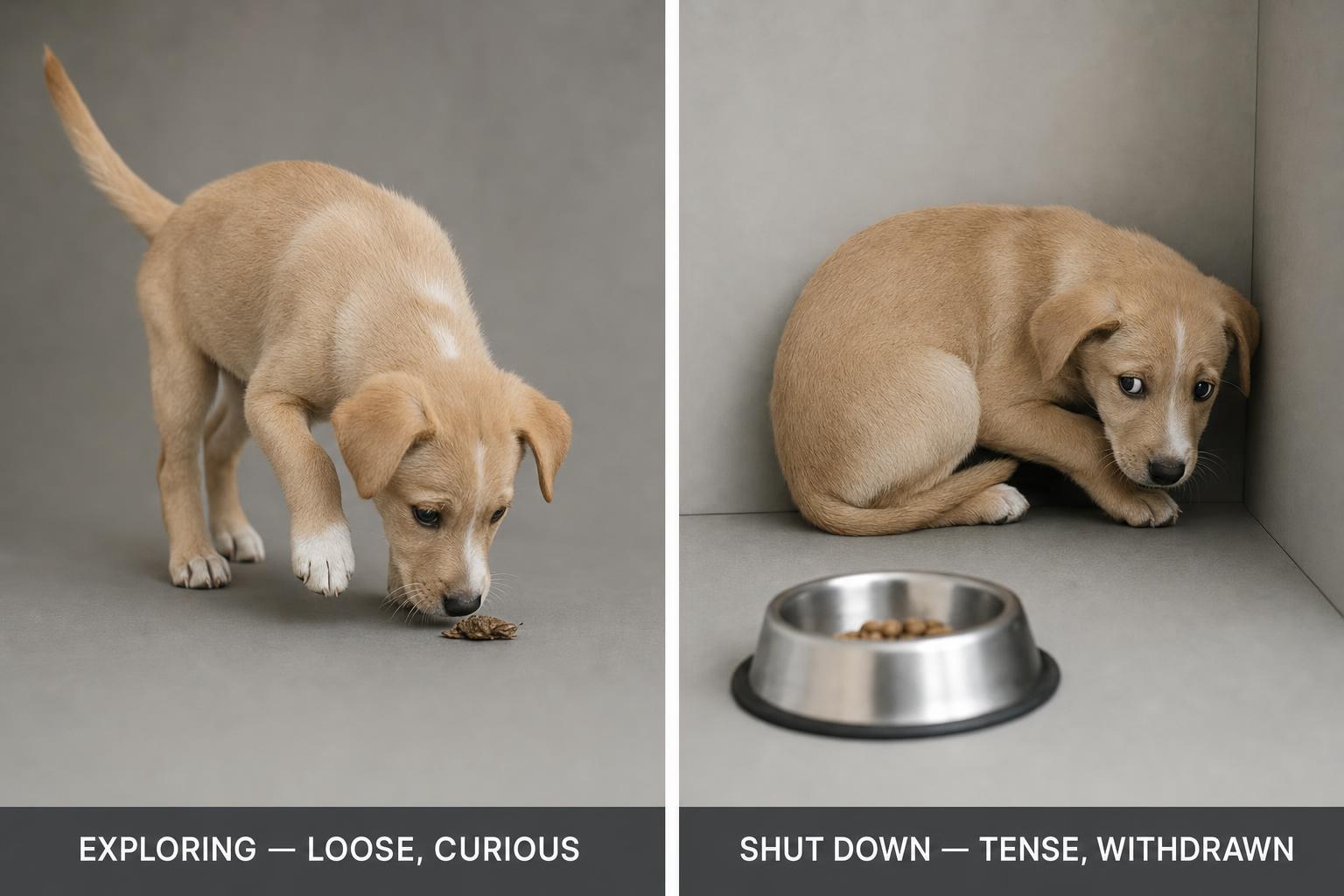 Both puppies are quiet. Only one of them is okay. Learning the difference matters in every chapter that follows.