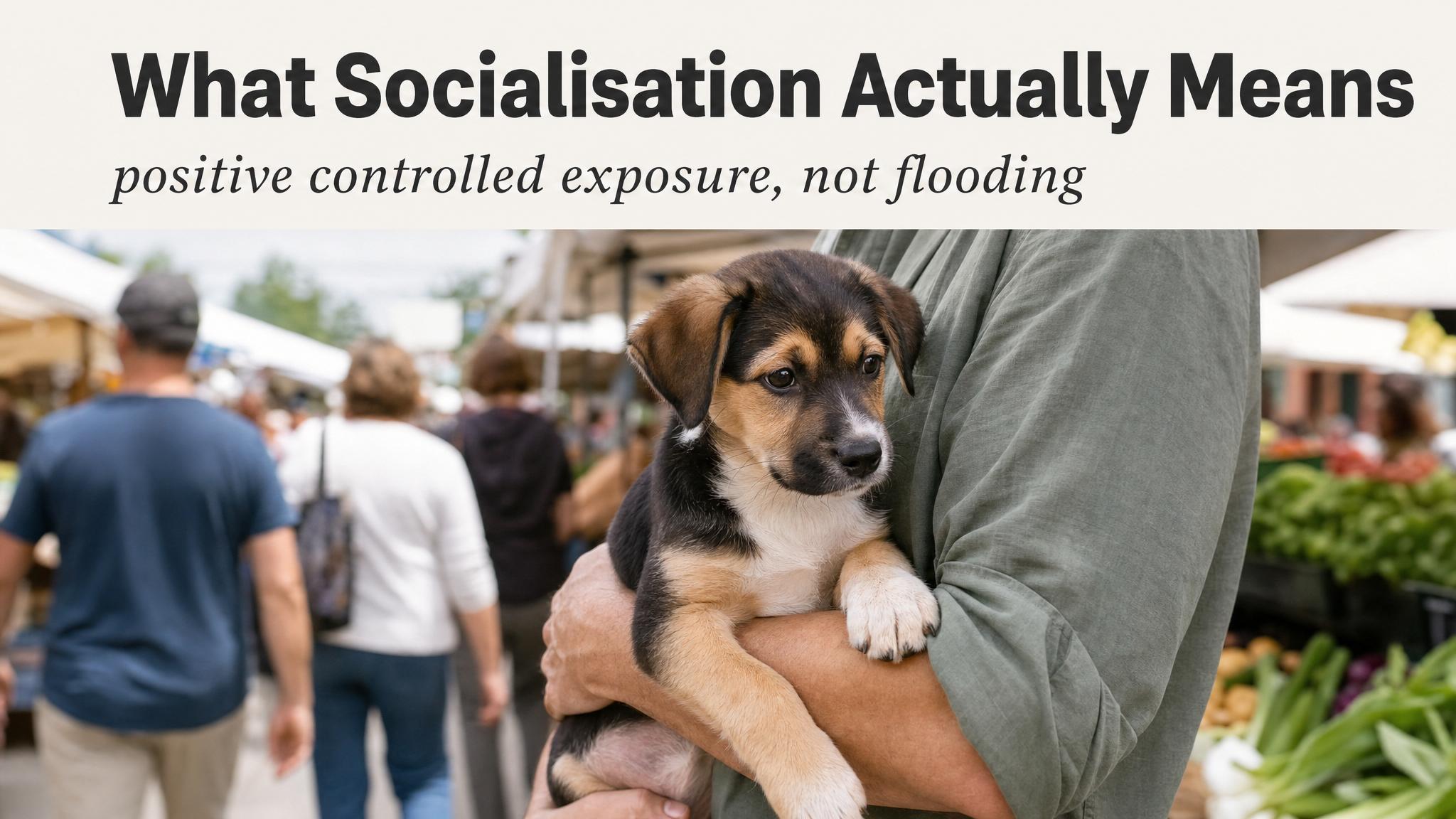 What Socialisation Actually Means