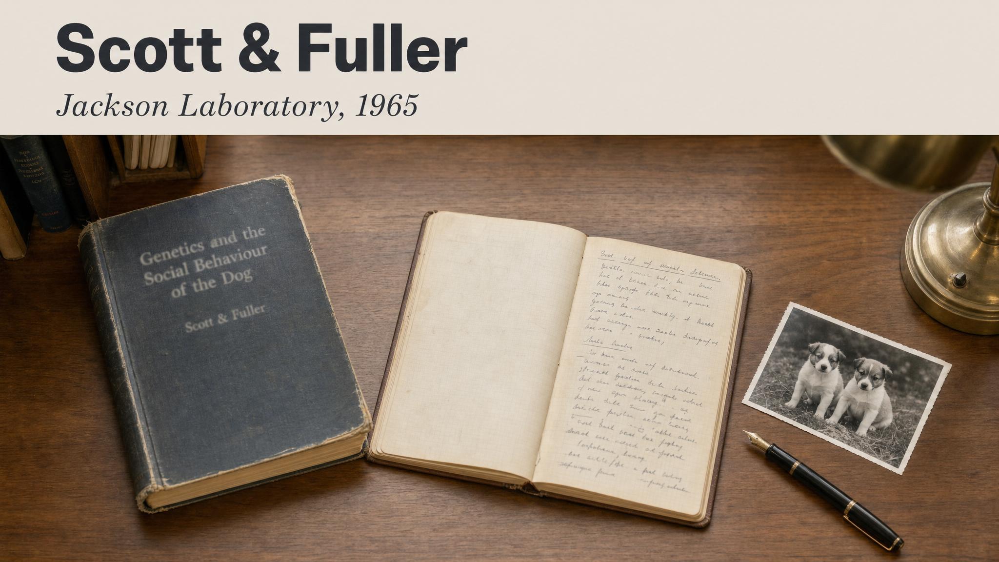 Scott & Fuller — Jackson Laboratory, 1965