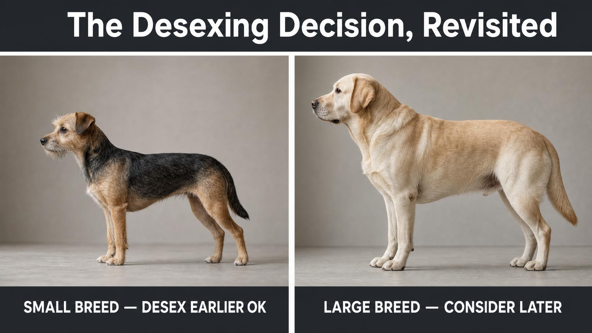 The Desexing Decision, Revisited