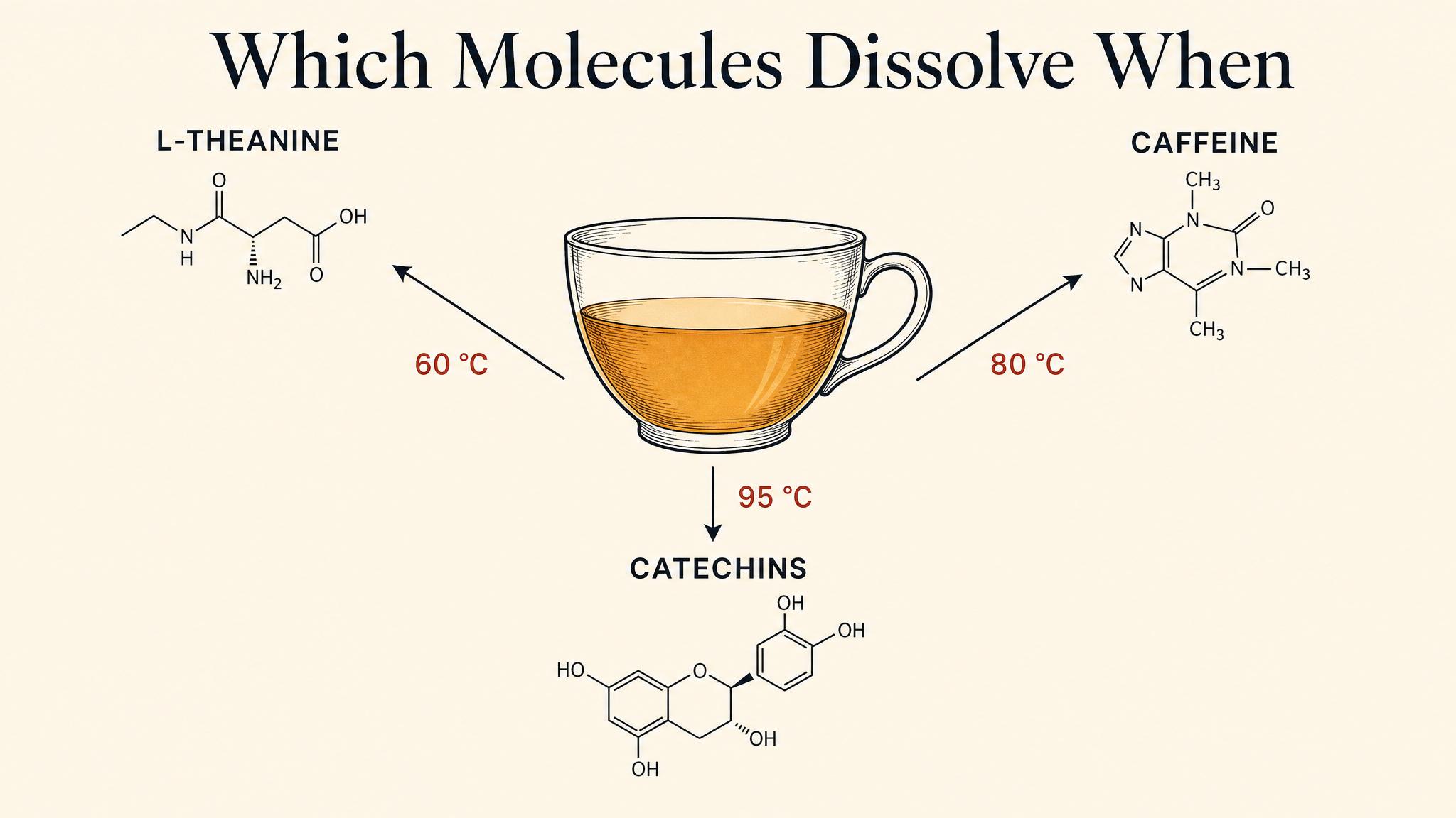 Which molecules dissolve when
