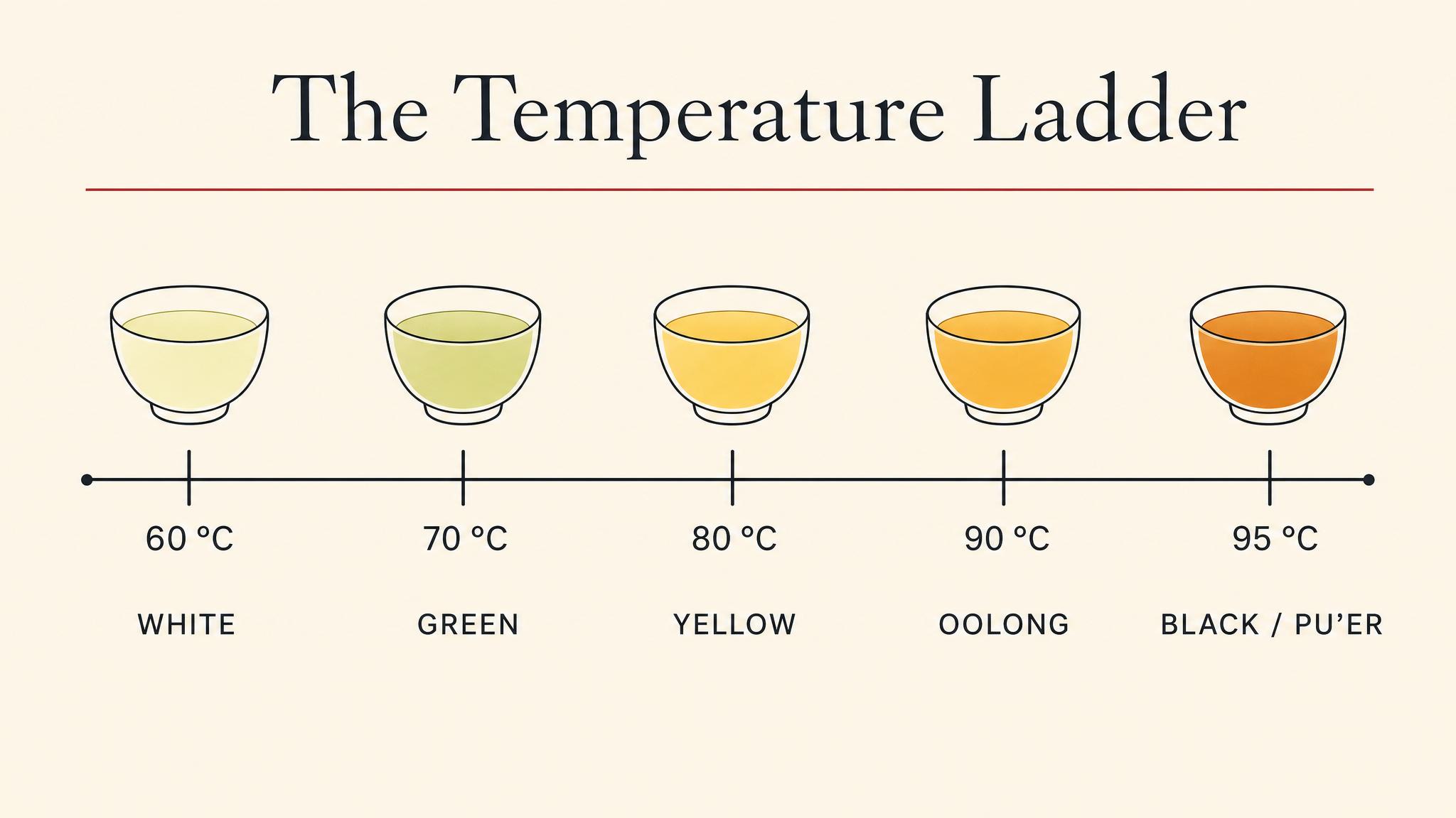 The temperature ladder