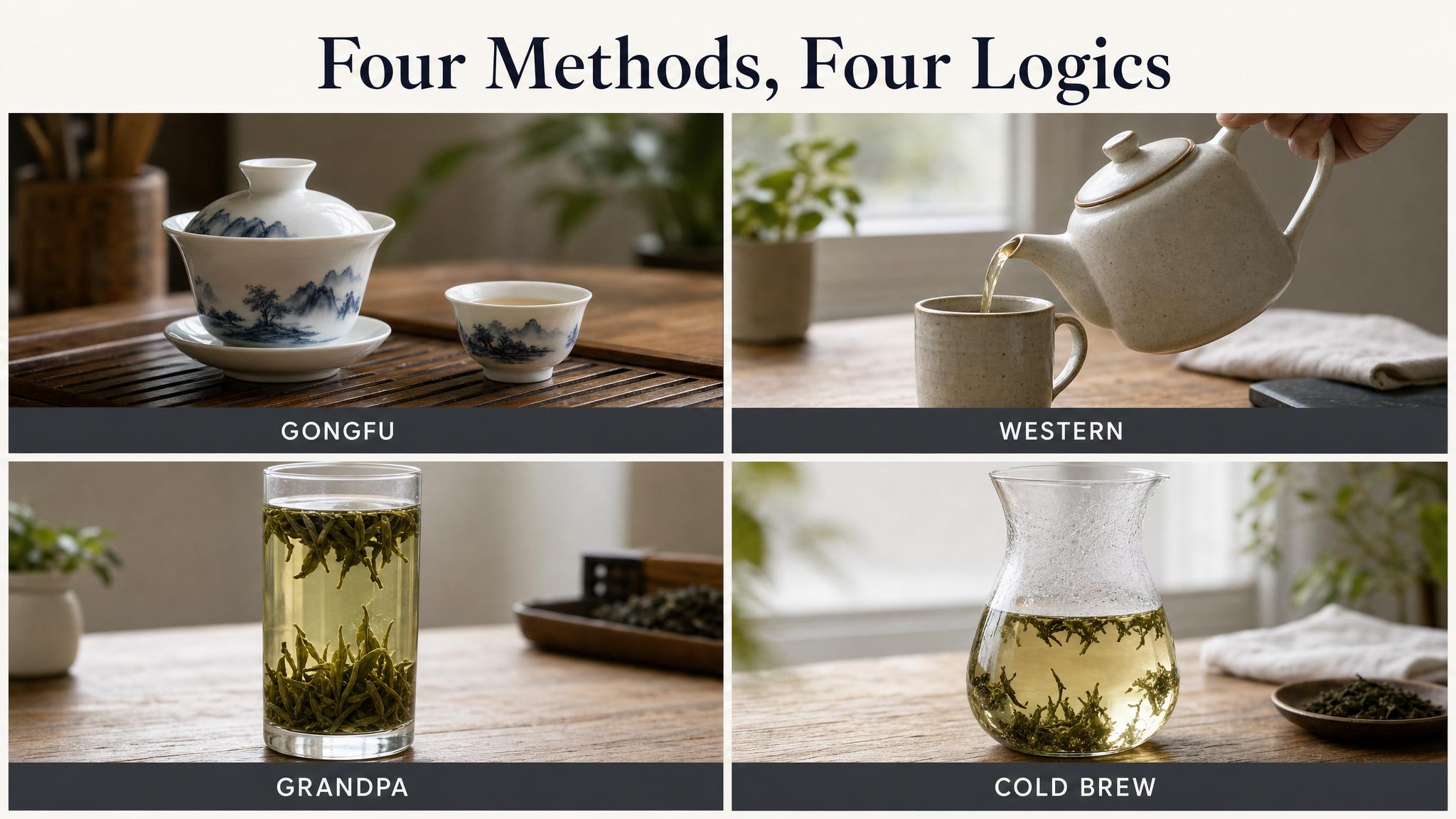 Four methods, four logics