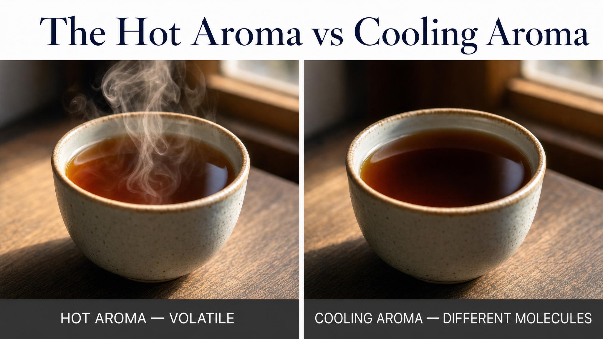 The hot aroma vs cooling aroma
