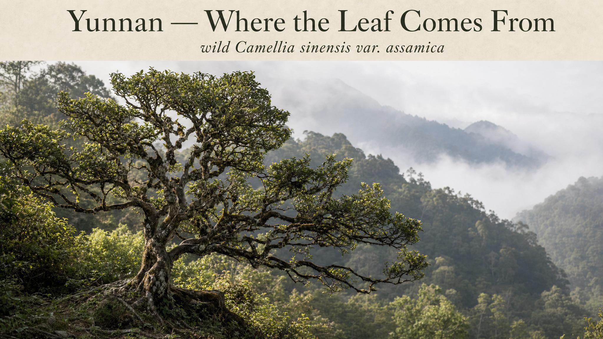 Yunnan — where the leaf comes from