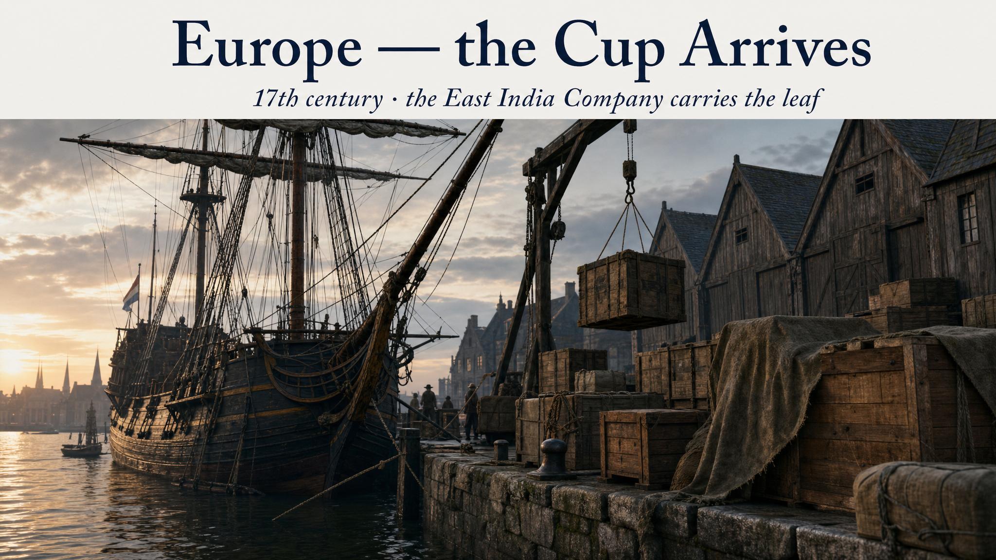 Europe — the cup arrives