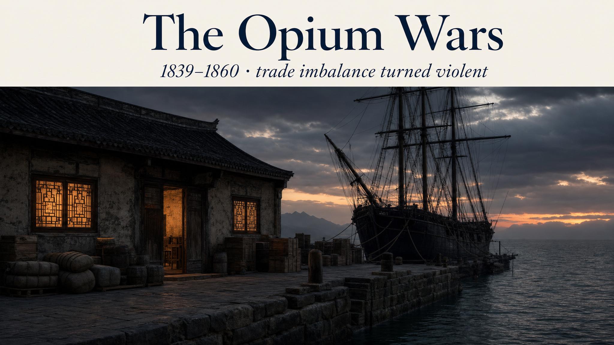 The Opium Wars