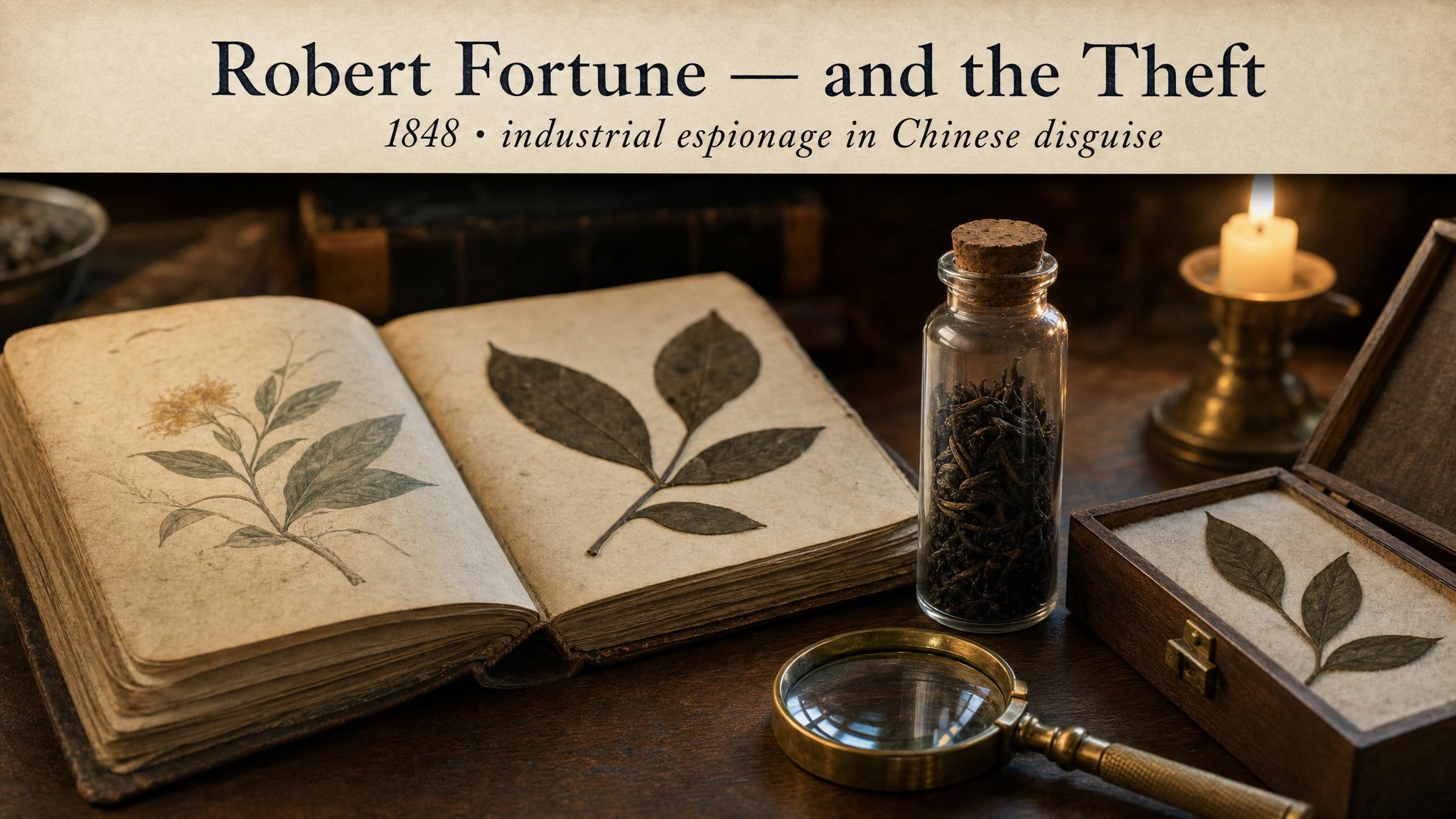 Robert Fortune — and the theft