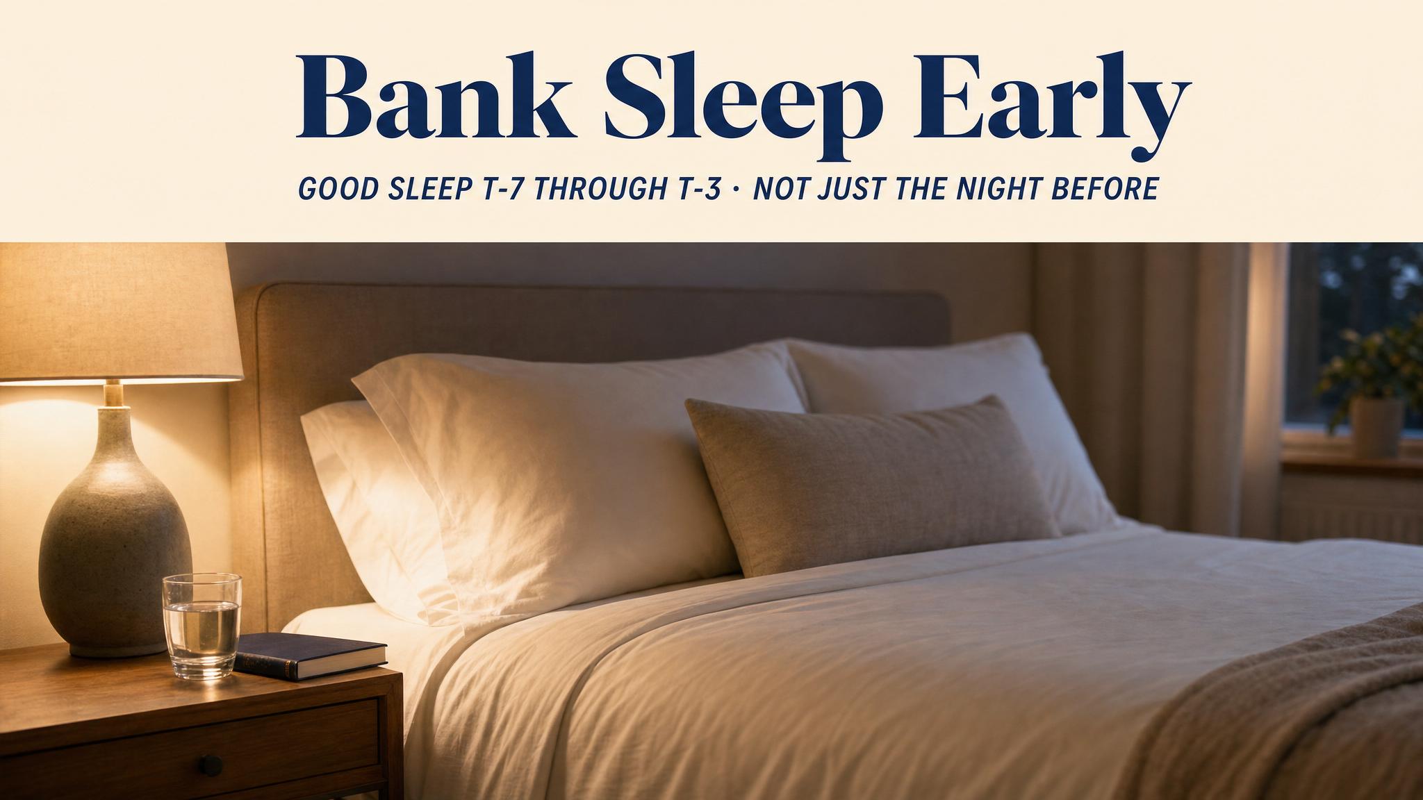 Bank sleep early