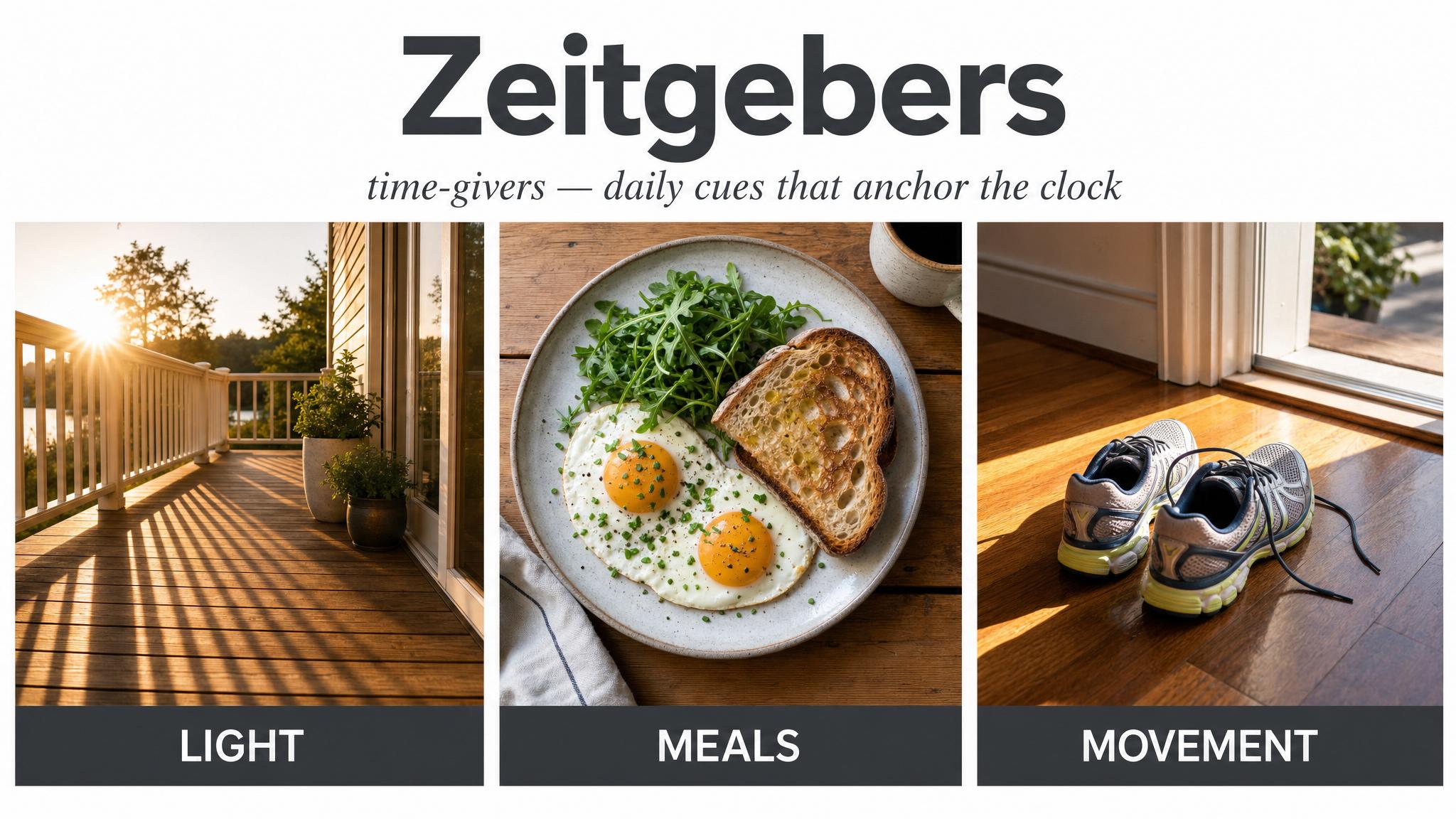 Zeitgebers — time givers