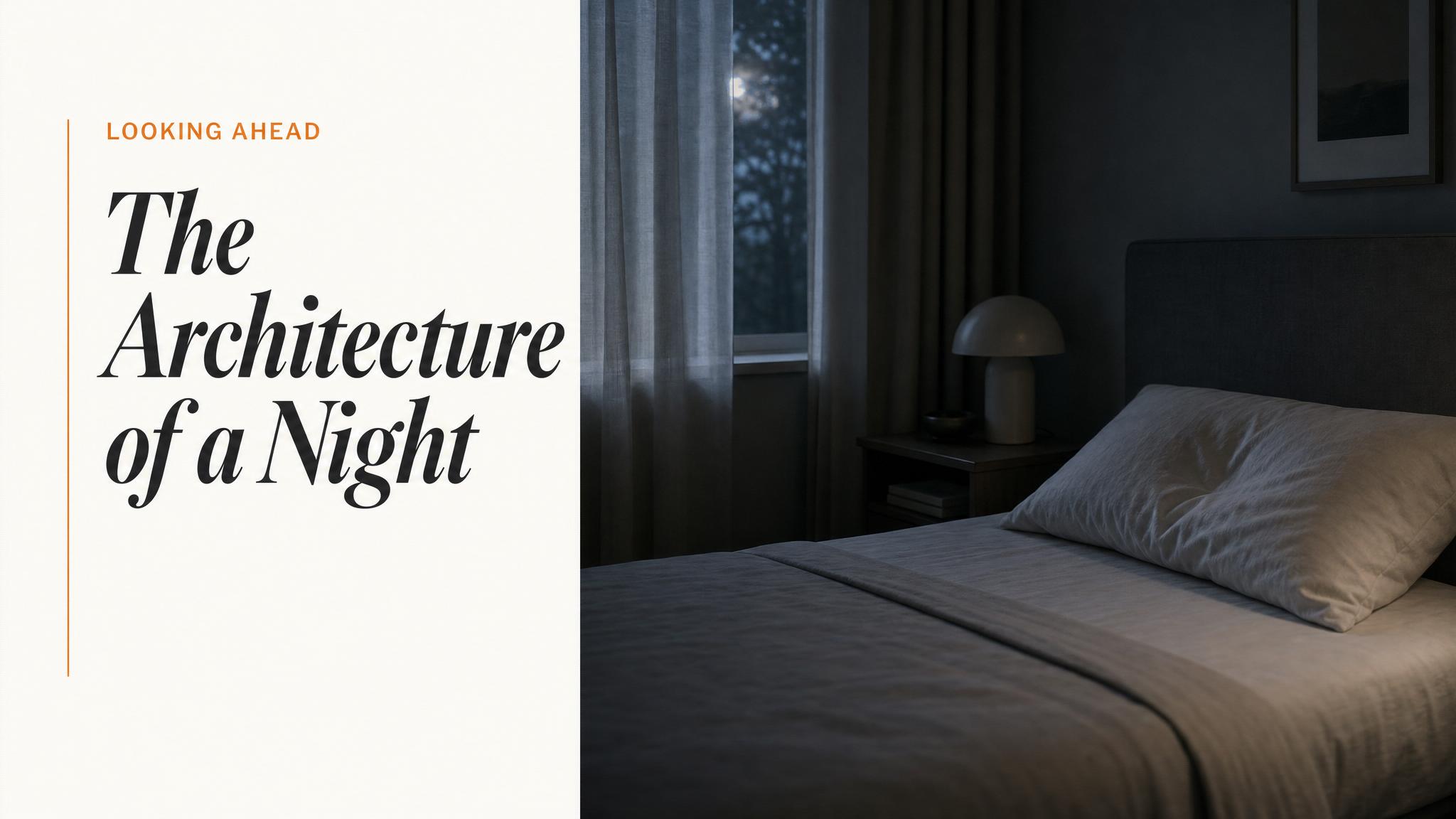 Closing — the architecture of a night