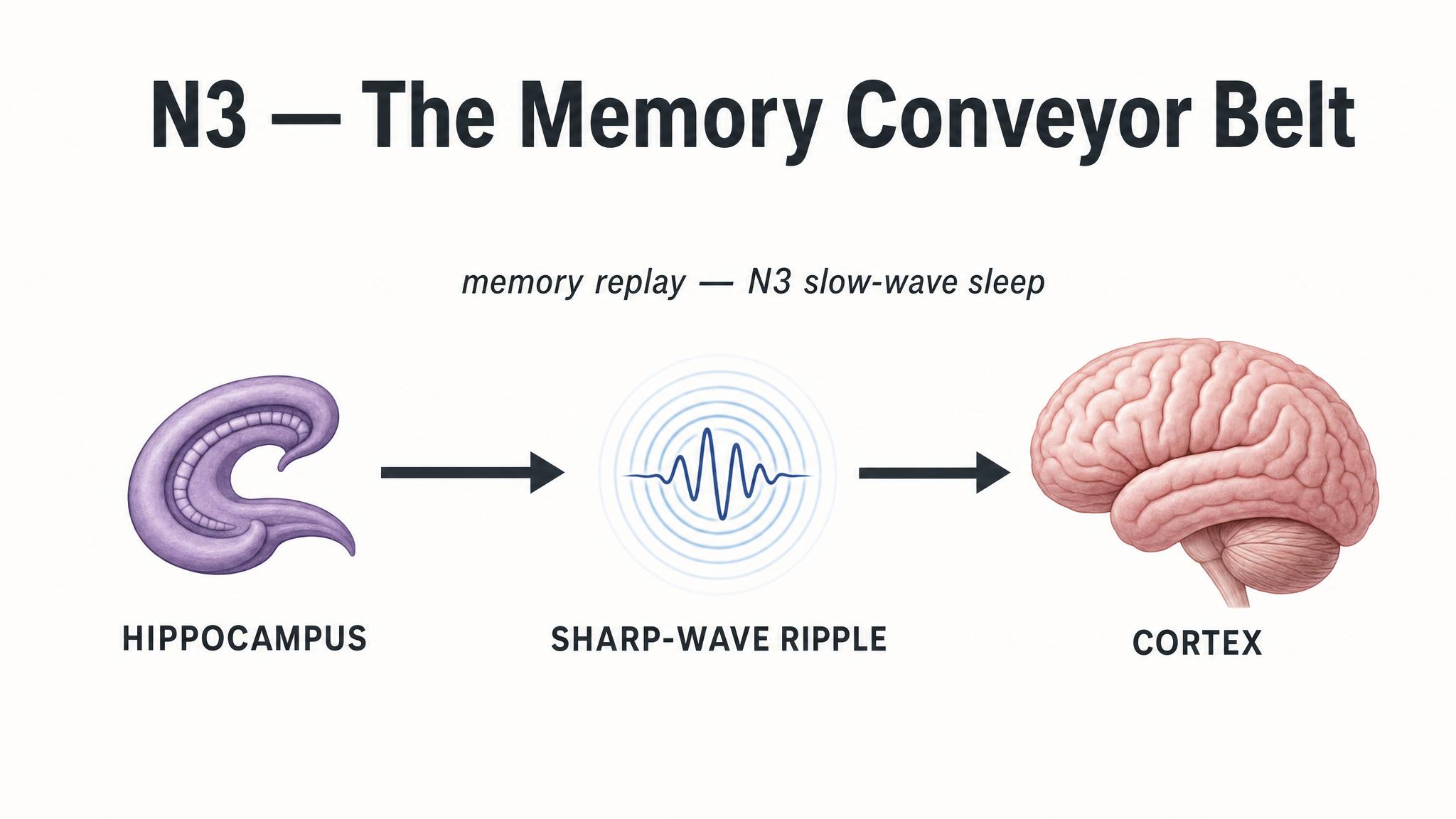 N3 — the memory conveyor belt