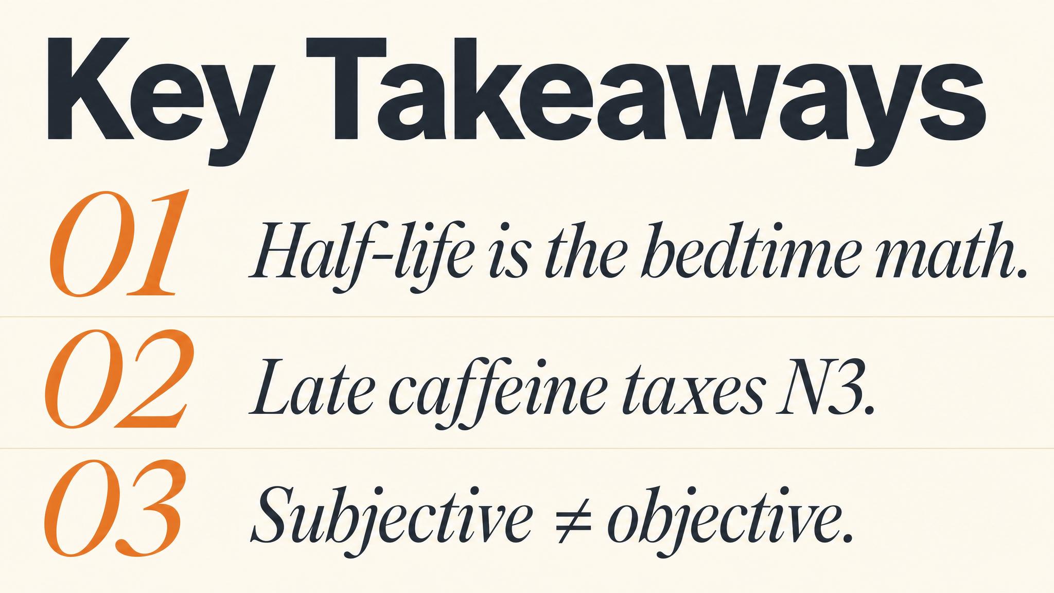 Key Takeaways