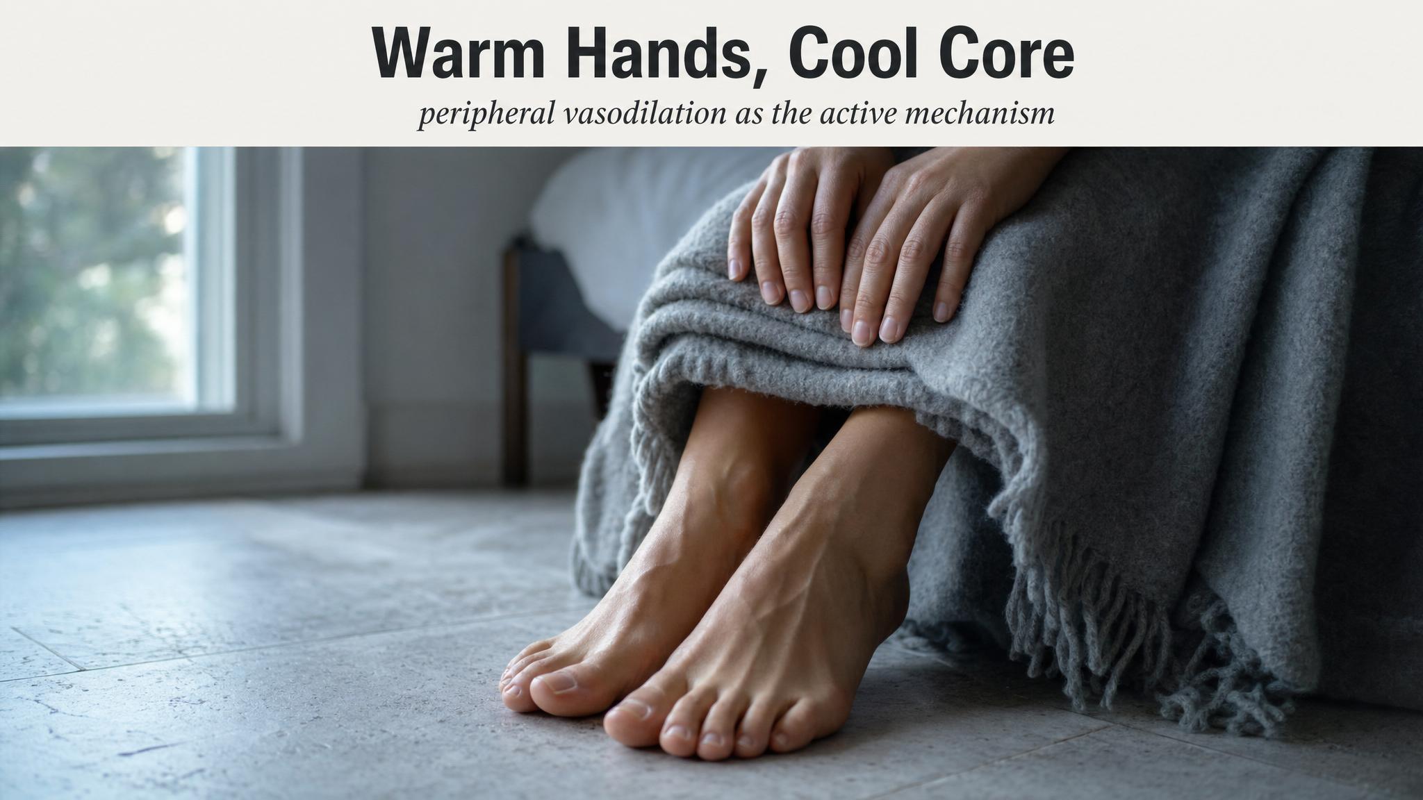 Warm hands, cool core