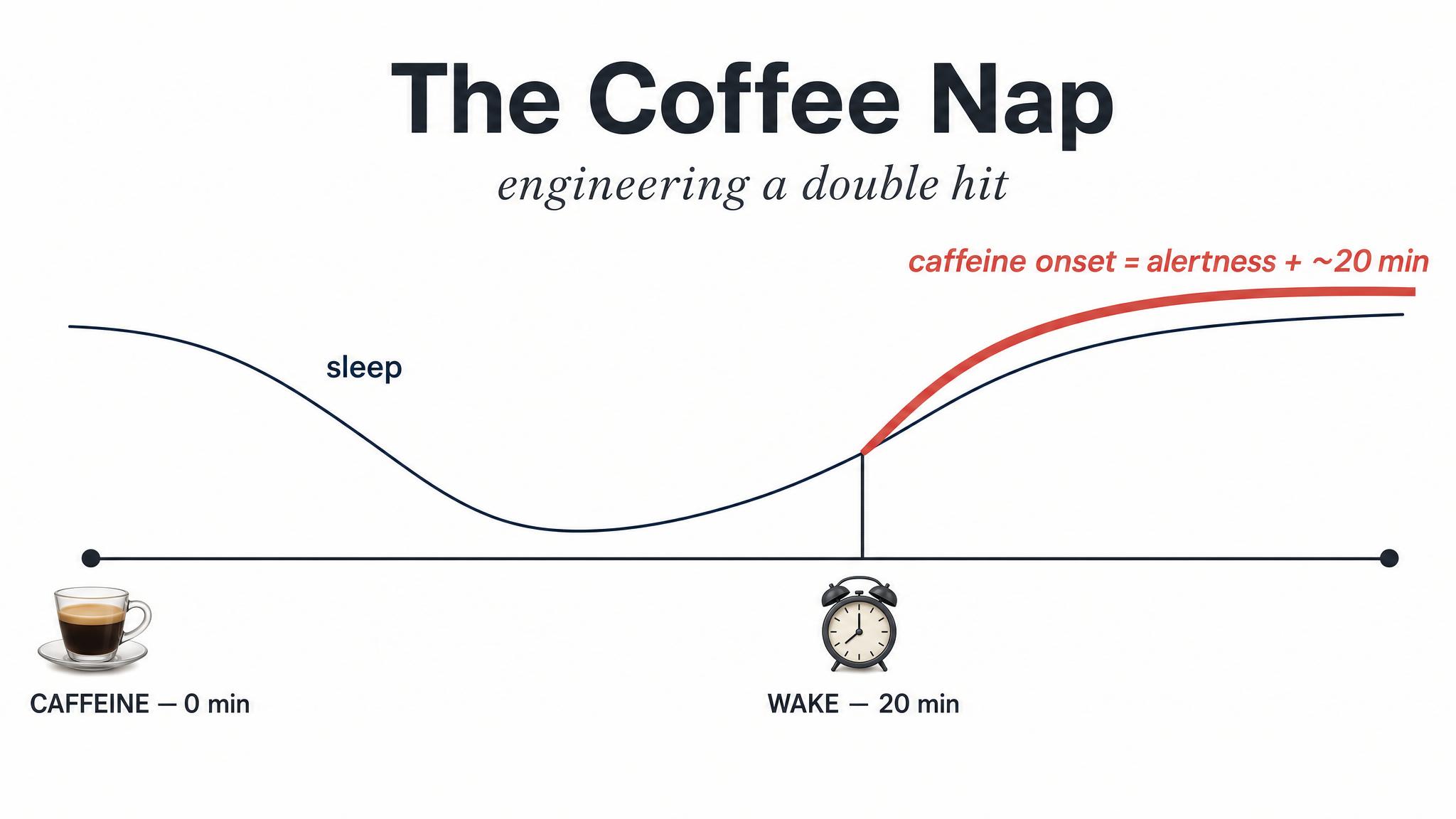 The coffee nap — engineering a double hit